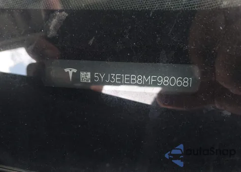 2021 Tesla Model 3 Long Range Dual Motor All-Wheel Drive из США, поврежденный, VIN 5YJ3E1EB8MF980681